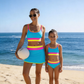 🏖️👙 Ütős színblokkos, patchwork bikini