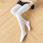 Csúszásmentes szilikon térdig érő pamut harisnya