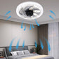 💡 2 az 1-ben Csendes ventilátorlámpa távirányítóval