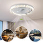 💡 2 az 1-ben Csendes ventilátorlámpa távirányítóval