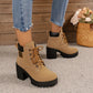 🎅🔥【35-42】2025 nowa gruba podeszwa brytyjski styl Martin buty🔥