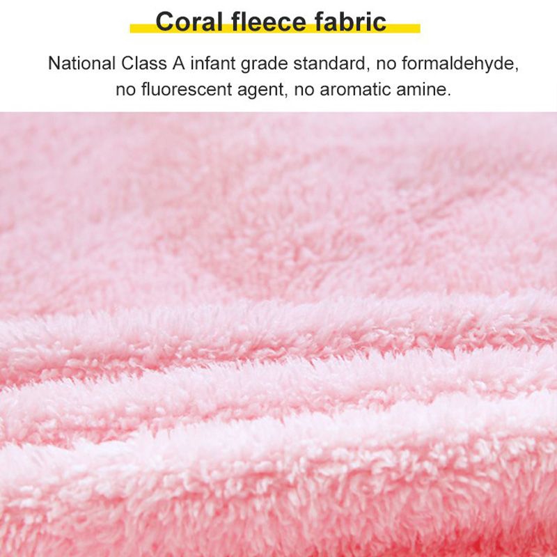🔥Chłonny ręcznik kąpielowy Faux Coral Fleece - miły prezent