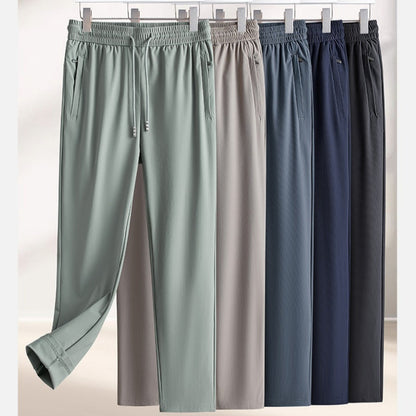 🧊👖 Férfi Jégselyem Könnyű Nadrág M-4XL