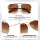 🌞Okulary przeciwsłoneczne retro z gradientem UV400 Protection🕶️