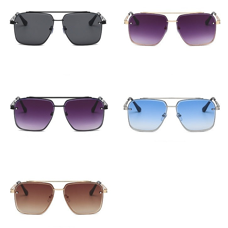 🌞Okulary przeciwsłoneczne retro z gradientem UV400 Protection🕶️