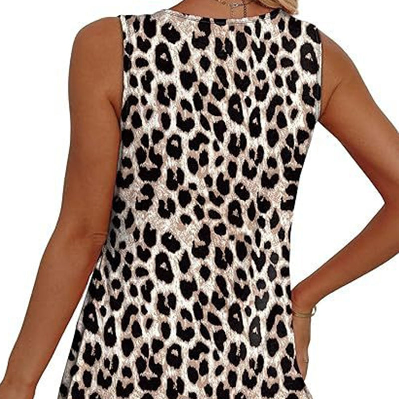 Ograniczona czasowo oferta specjalna⏰ Damski top bez rękawów z dekoltem w szpic👚