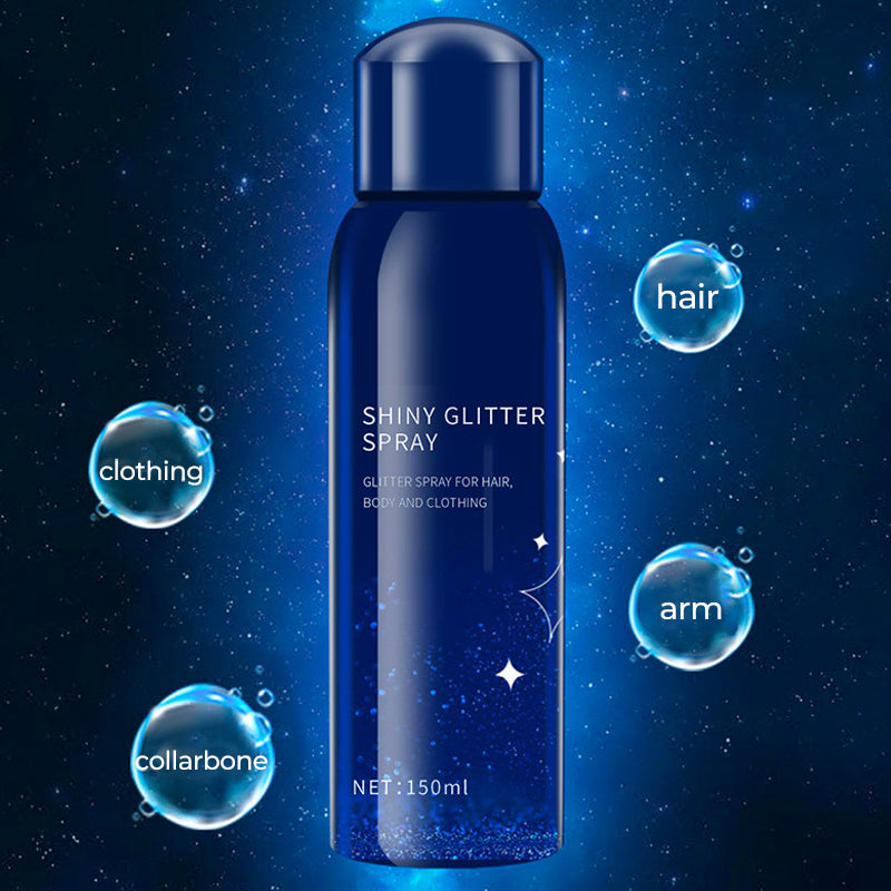 ✨Długotrwały spray z brokatem do ciała i włosów – idealny na imprezy, festiwale i specjalne okazje! Zabłyśnij na ramionach, dekolcie czy nogach!