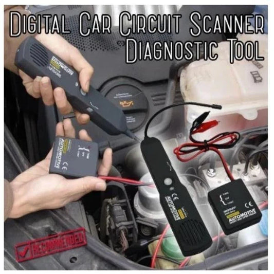 🚗 Digitális autóipari áramkör-ellenőrző diagnosztikai eszköz | Teljes rendszerű OBD2 szkóner, feszültségtesztelő & relé analizátor – Professzionális szerelőknek és barkácsolóknak 🛠️⚡
