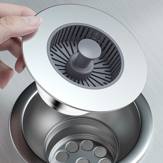 Mosdó leeresztő dugó szűrővel