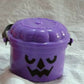 Halloweenowe nostalgiczne wiadro mini -drukowane