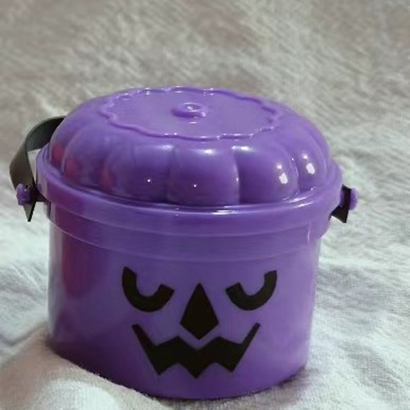 Halloweenowe nostalgiczne wiadro mini -drukowane