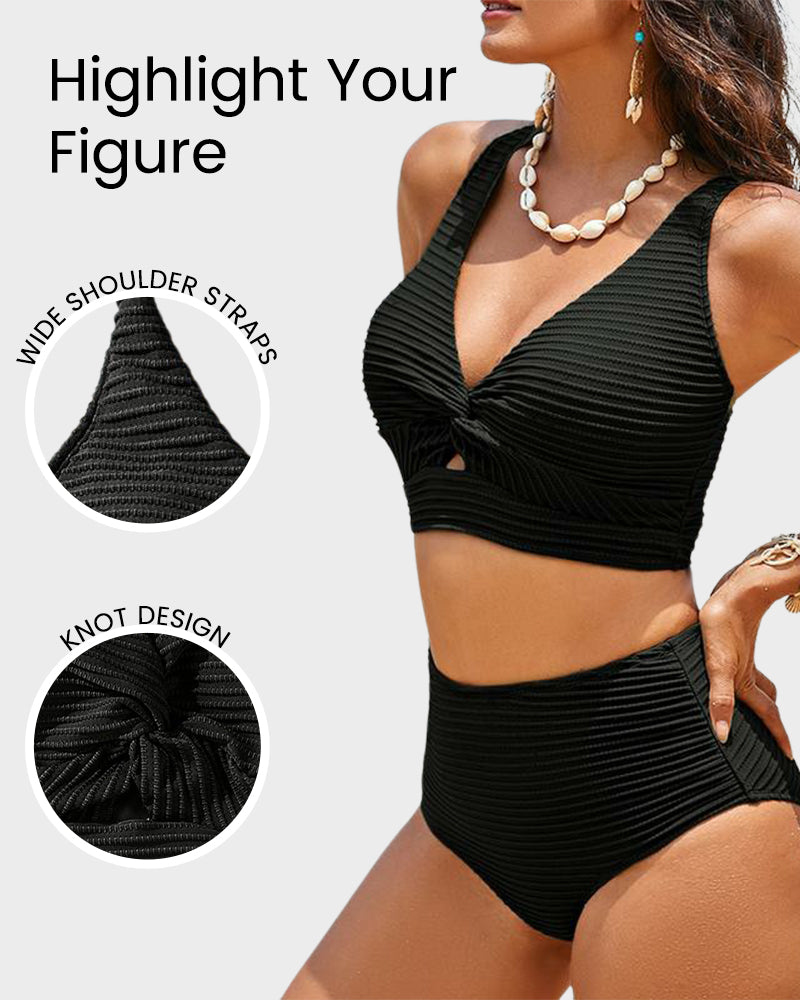 👙Zestaw bikini z wysokim stanem