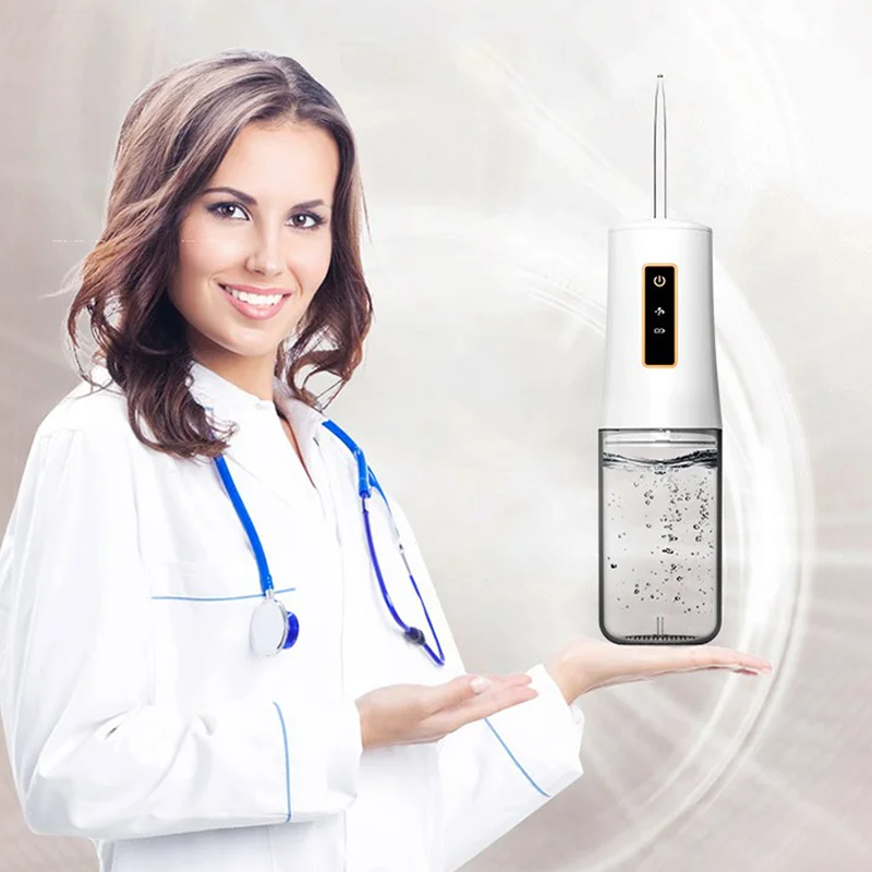 🦷Przenośny flosser do wody o zmiennej częstotliwości