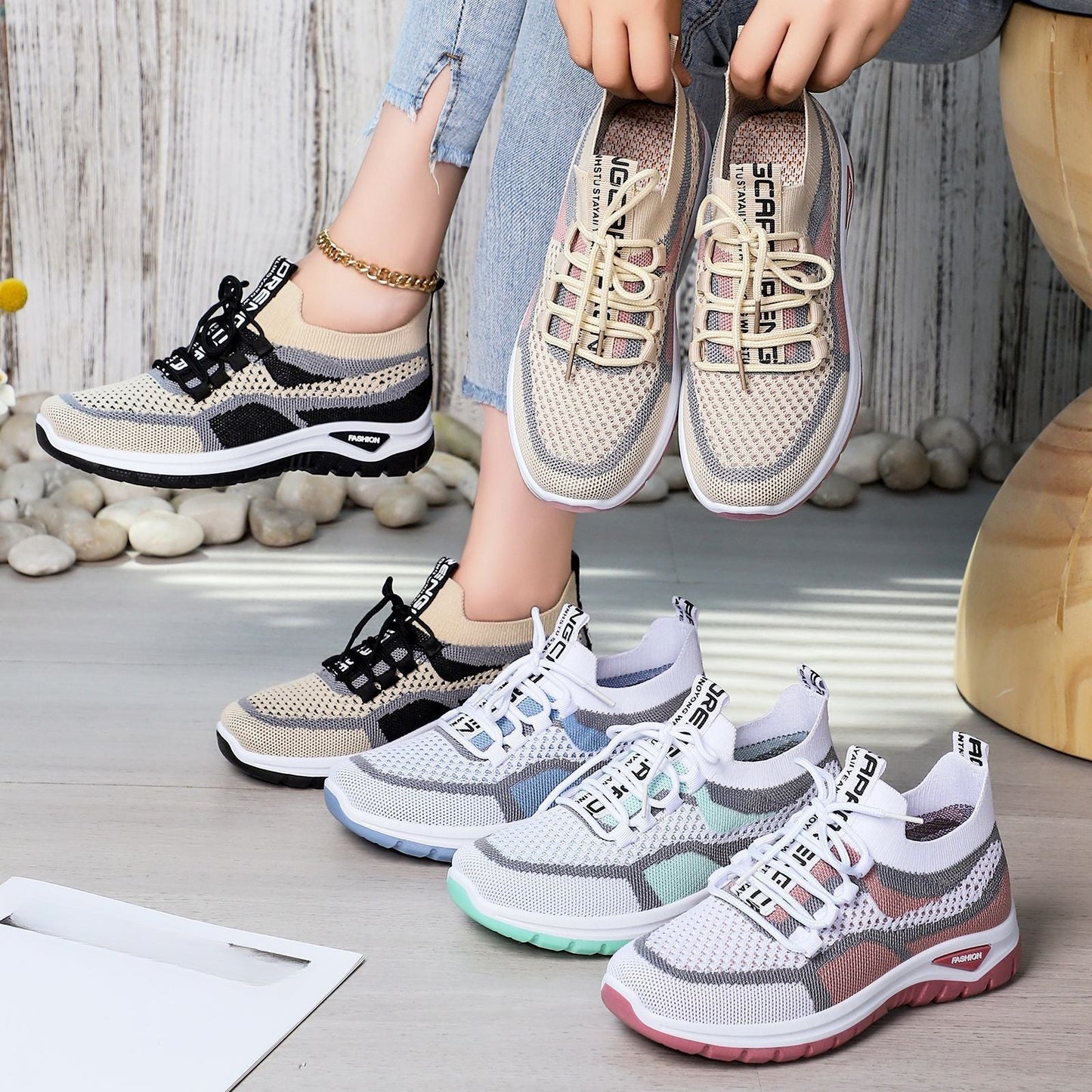 👟Casualowe sznurowane buty do biegania dla kobiet