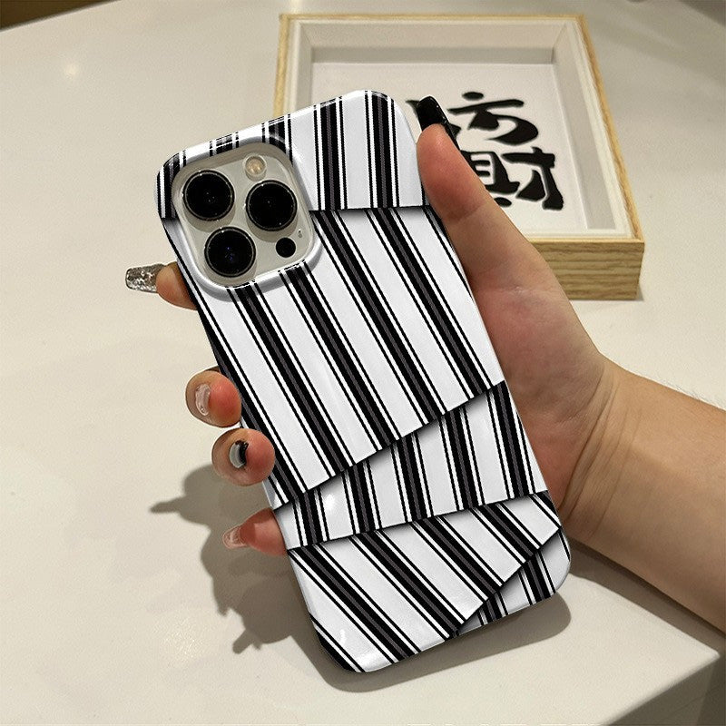 Nieregularne paski Filigree iPhone Sprawa kreatywna