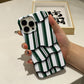 Nieregularne paski Filigree iPhone Sprawa kreatywna