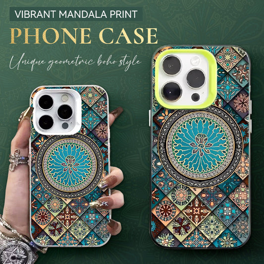 Vibrant Mandala Drukuj etui telefoniczne