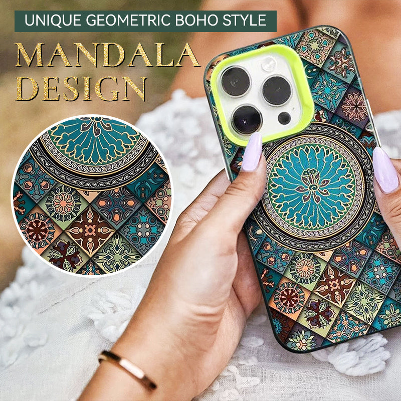 Vibrant Mandala Drukuj etui telefoniczne