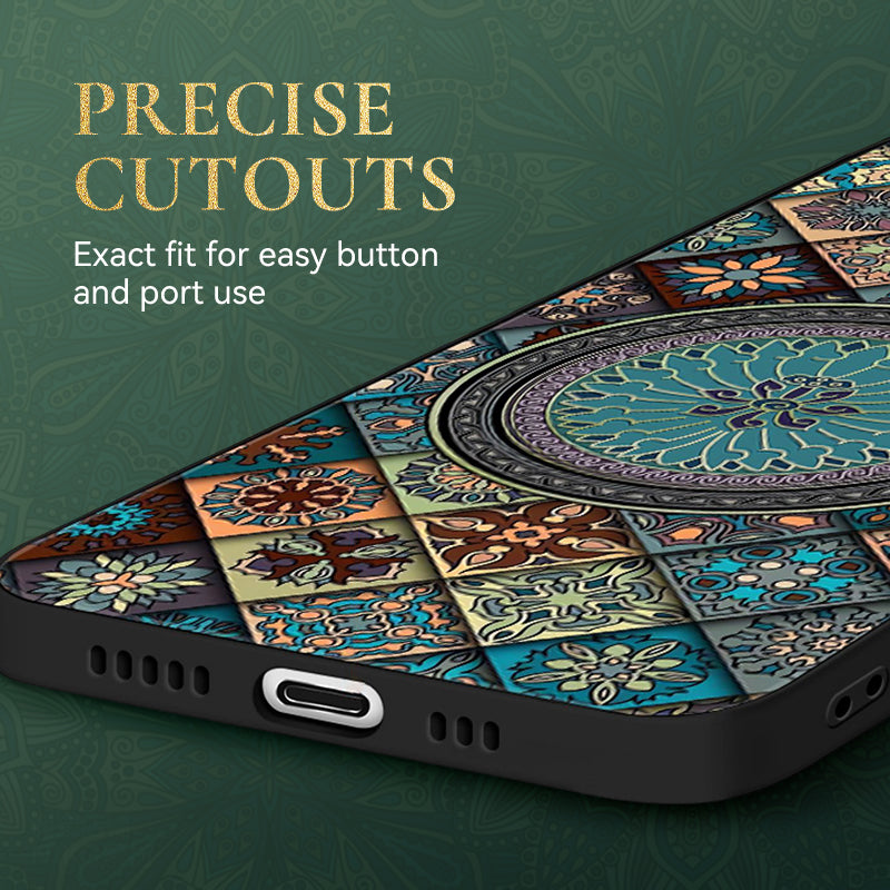 Vibrant Mandala Drukuj etui telefoniczne