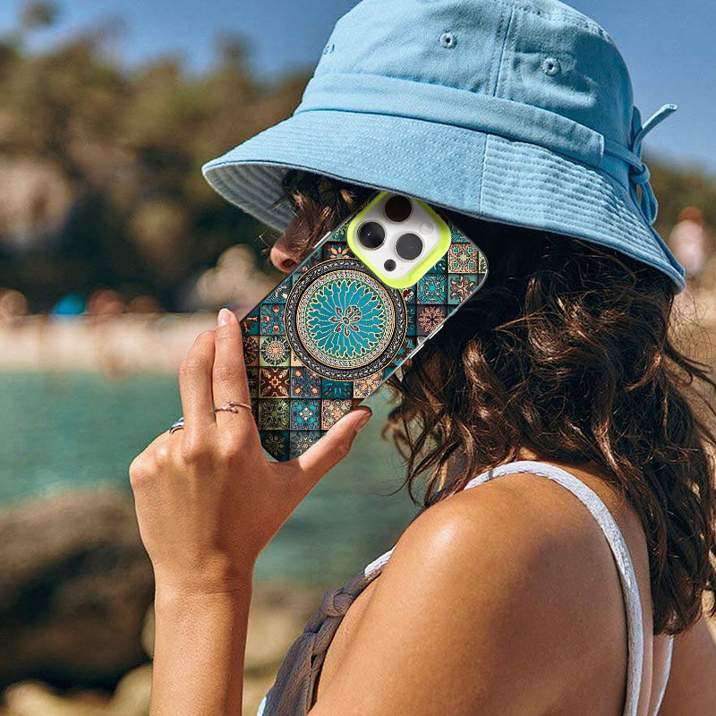 Vibrant Mandala Drukuj etui telefoniczne
