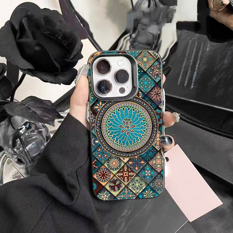Vibrant Mandala Drukuj etui telefoniczne