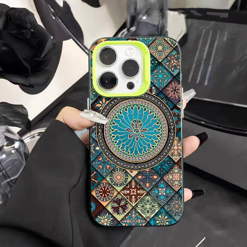 Vibrant Mandala Drukuj etui telefoniczne
