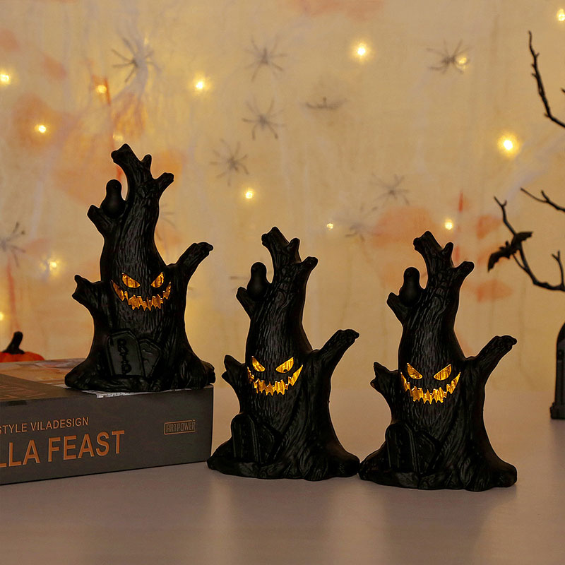 Halloween martwe drzewo dekoracja na zewnątrz