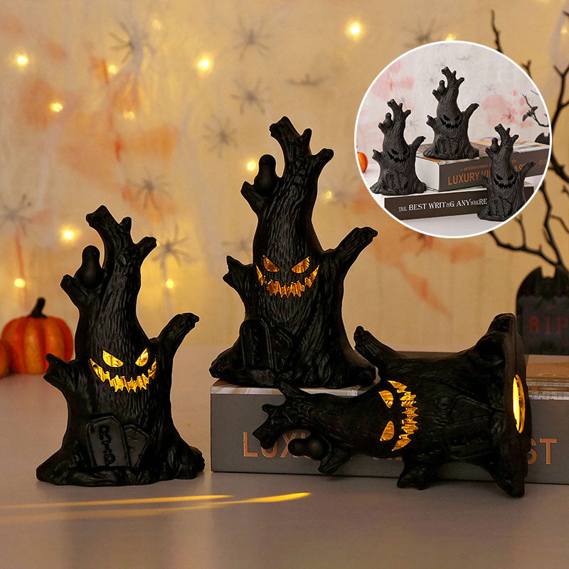 Halloween martwe drzewo dekoracja na zewnątrz
