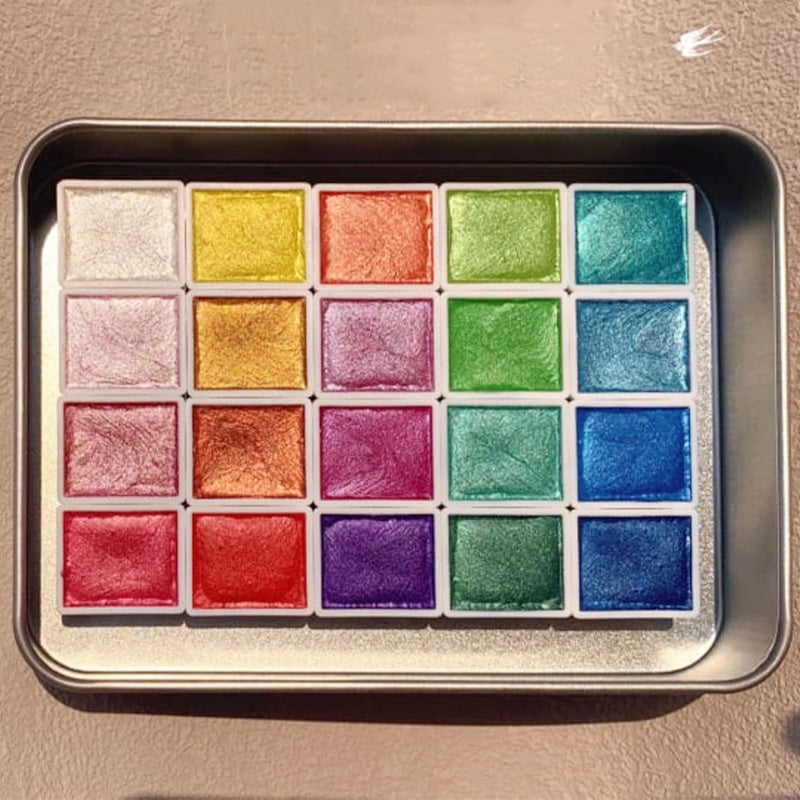 🎨Zestaw 20 kolorów akwareli 🎨🌈 + 11 kredek akwarelowych 🖌️