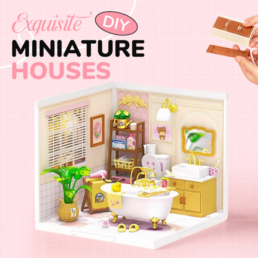 Wykwintne miniaturowe domy DIY