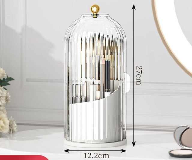 Organizator pędzla makijażu 360 °