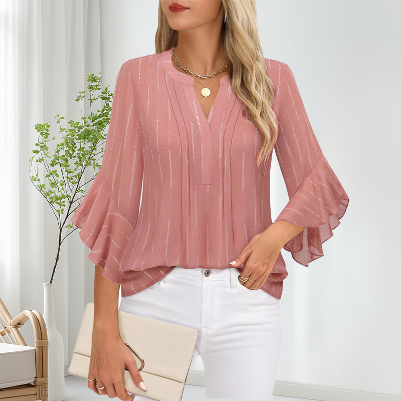 Elegancki top z rękawem
