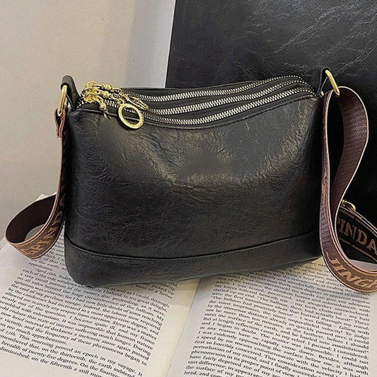 Vintage duża pojemność torba na crossbody
