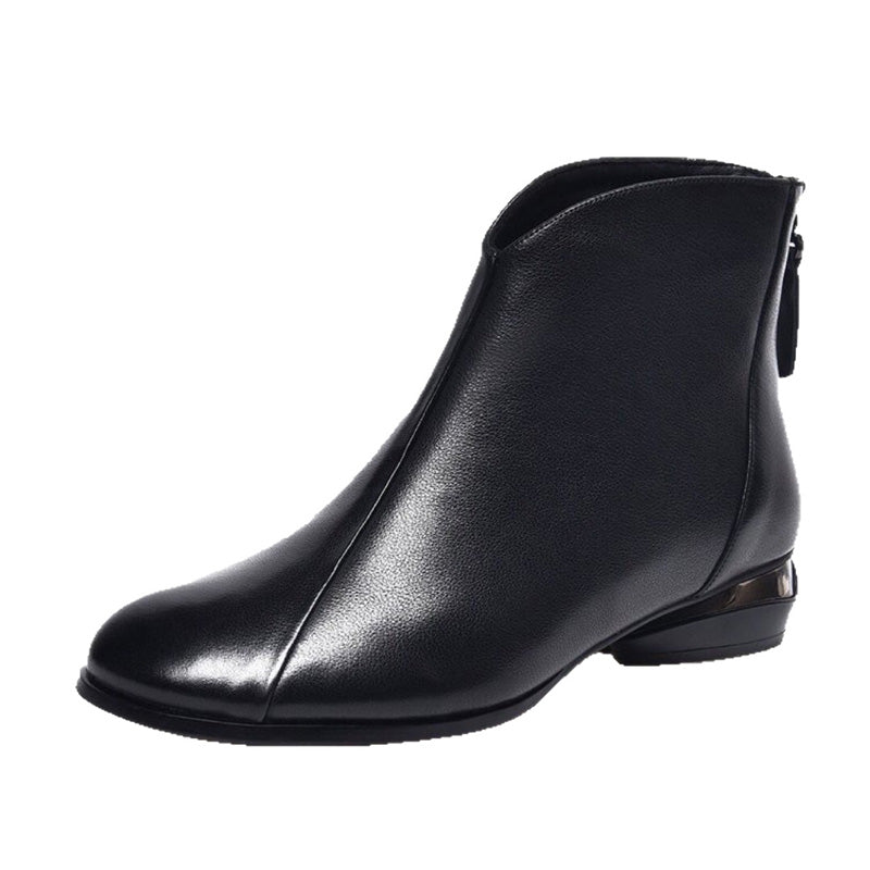 Krótkie buty PU, wyłożone polarami damskiej