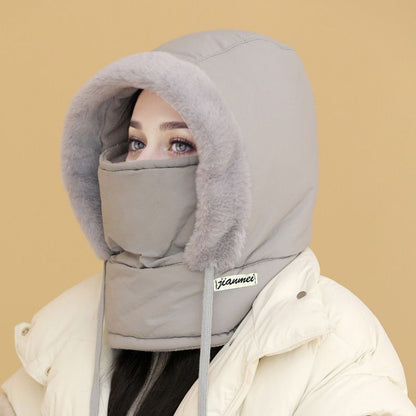 ☃️ Unisex vastagított meleg sapka és maszk