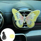 🦋🚗 Hímzett Pillangó Autós Dekoráció
