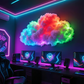 🕯️ Hálószoba hangulatvilágítás 🌈 DIY USB Thundercloud LED-es fénykijelző
