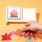 🧩 Geometrikus házréteges puzzle fa alapon 👶