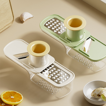 🧄 3 az 1-ben multifunkcionális zöldségvágó! 🥕 Fokhagyma és gyömbér könnyen kezelhető!