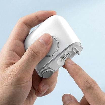 ✨2 az 1-ben újratölthető elektromos körömvágó és csiszoló