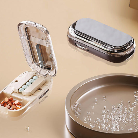 💊Hordozható tablettadagoló vágóval