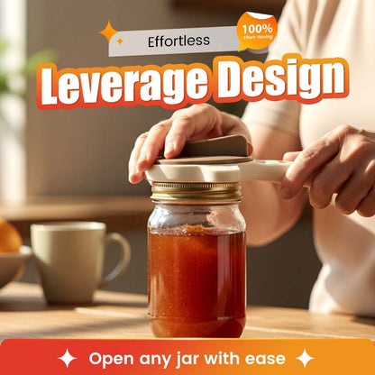 4 az 1-ben multifunkciós, feszültségmentes befőttesüveg-nyitó