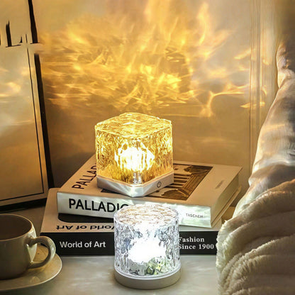 ✨Dinamikus vízfodrozódású projektorlámpa