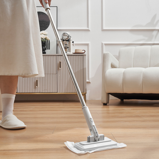 💥Újévi különleges ajánlat💥Behúzható, gyors markolatú mini lapos felmosó