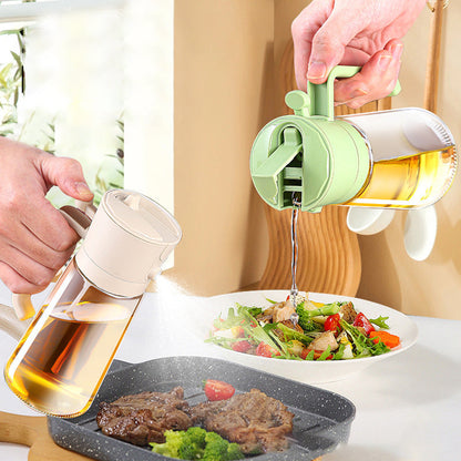 Kettős funkciójú olajadagoló spray fúvókával