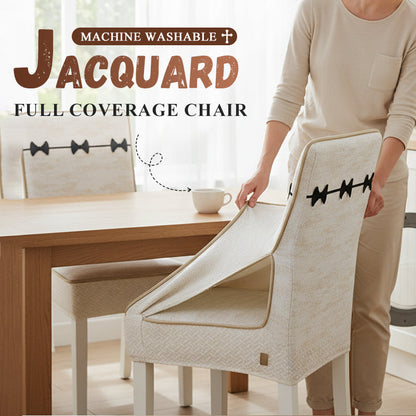 🛋️Teljes lefedettségű székhuzat elegáns jacquard mintával💝