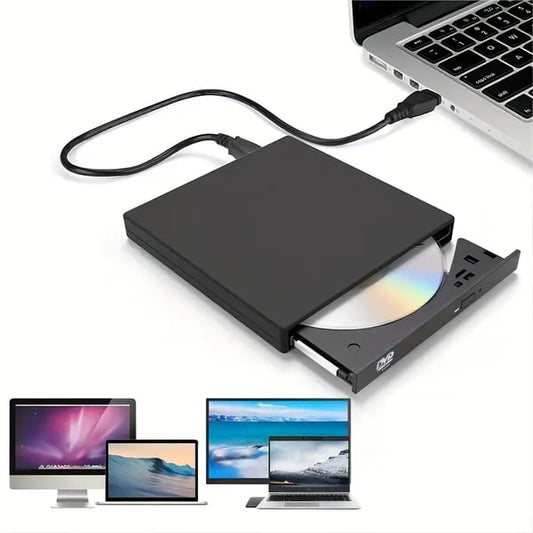 📀 Külső USB CD/DVD-meghajtó PC-hez és Mac-hez