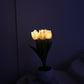 🌷💡 LED Tulipán Asztali Éjszakai Lámpa