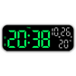 🕒🌡️ LED Digitális Ébresztőóra Hőmérséklettel