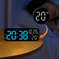 🕒🌡️ LED Digitális Ébresztőóra Hőmérséklettel